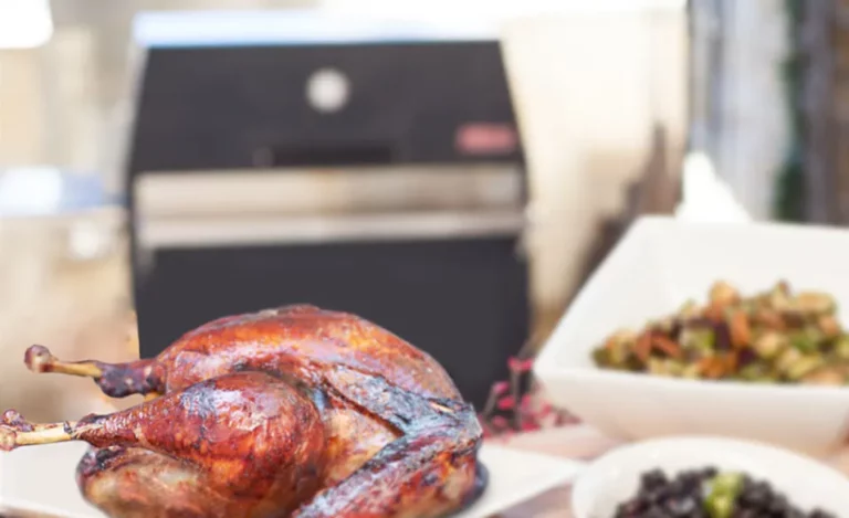 Hasty Bake smoked turkey