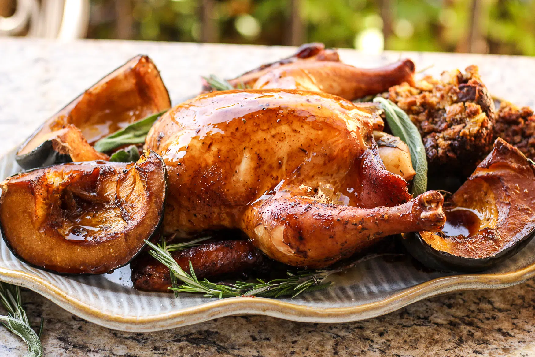 Apple Cider & Whiskey-Basted Chicken - Recipes - Hasty Bake Charcoal Grills