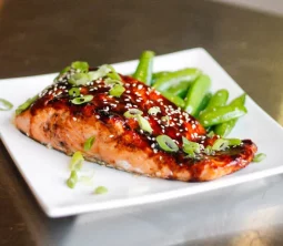 Asian Girlled Salmon