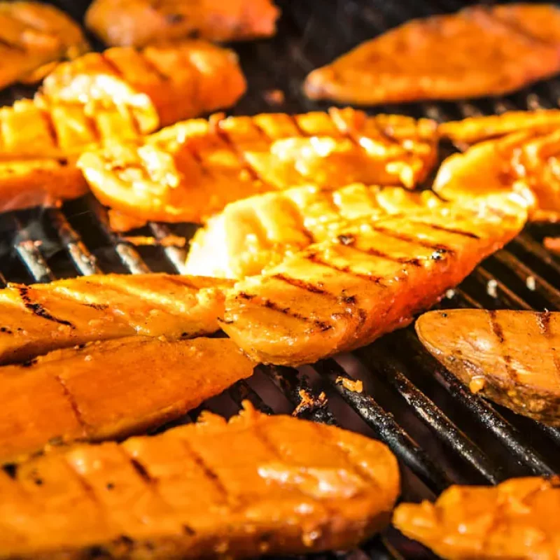 Spiced Grilled Sweet Potatoes