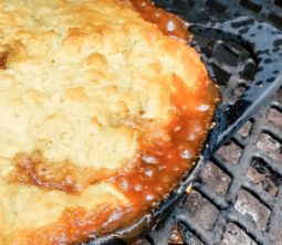 peach cobbler